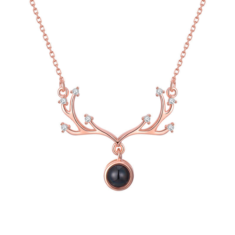 Collar de proyección de asta de ciervo