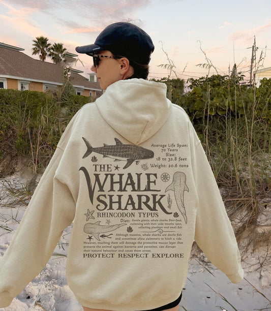 Christmas Whale Hoodie